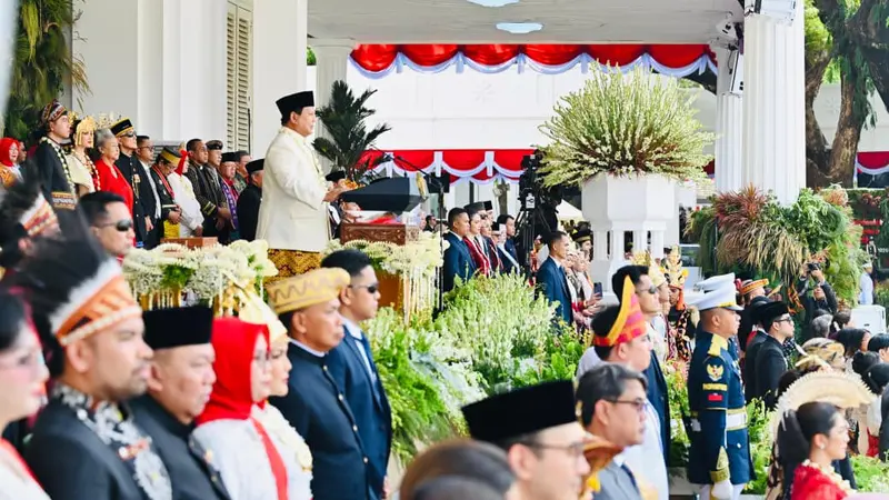 Pidato Prabowo 2025